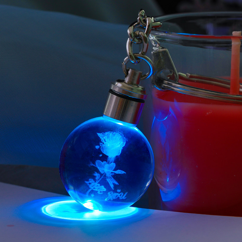 水晶球钥匙扣少女心小挂件实用创意特别走心生日礼物女生闺蜜男友,淘宝优惠券,粉丝福利购,淘宝优惠卷