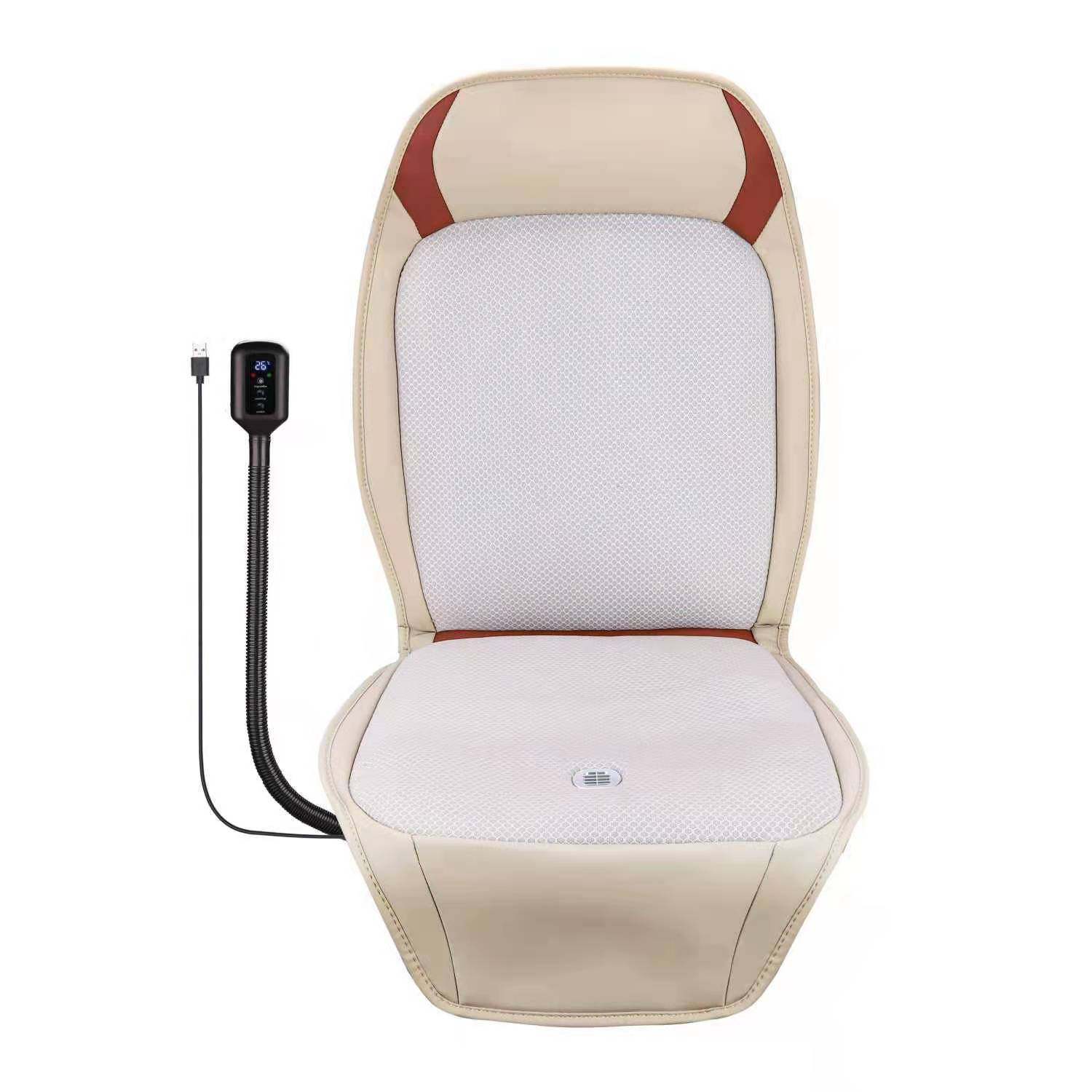 汽车通风坐垫夏季凉垫单片座椅冰丝空调座垫车用夏天凉席通风制冷