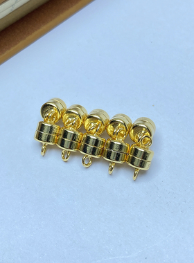 DIYS925纯银吸铁石扣子