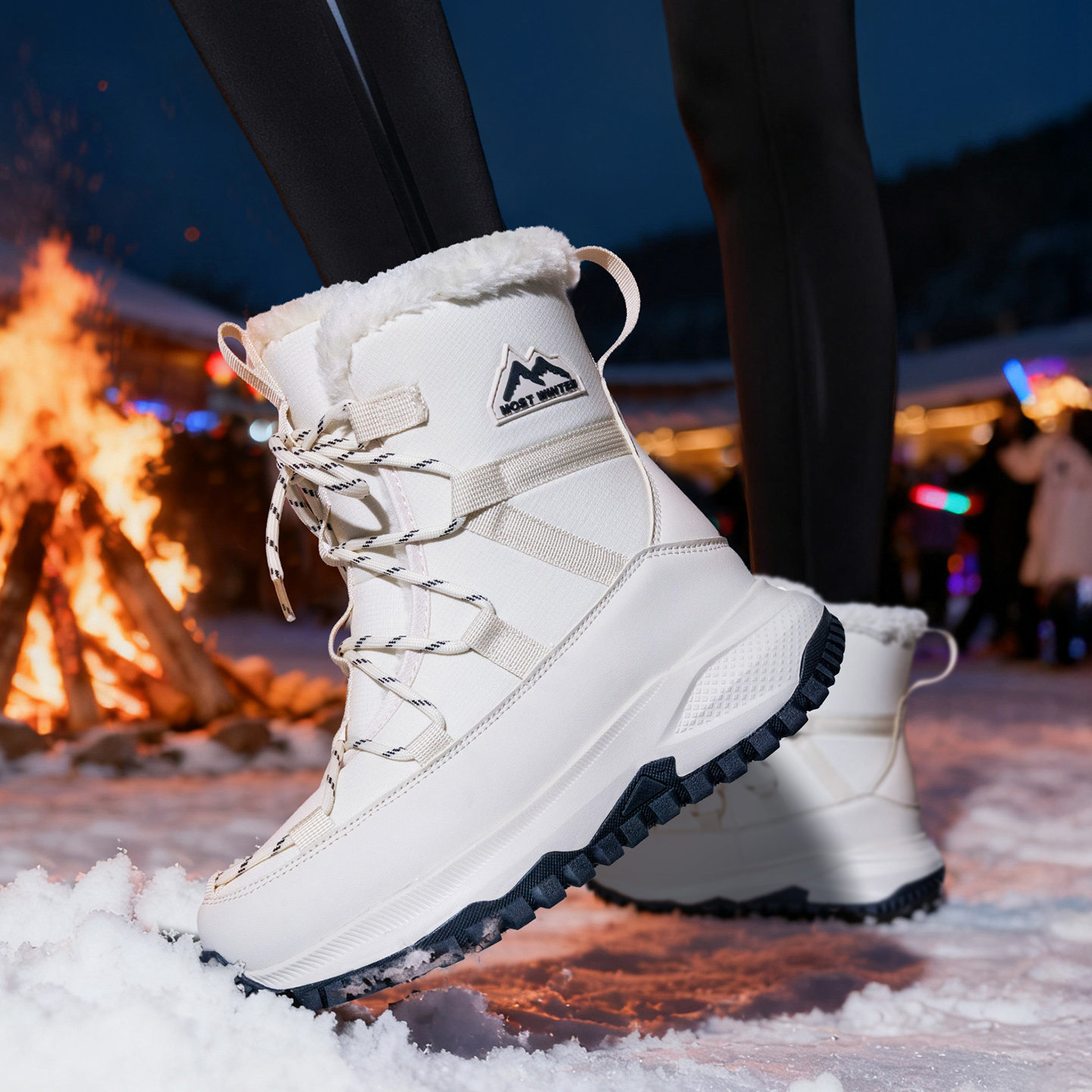 最冬天雪地靴女防寒保暖东北棉鞋防水防滑户外女款新款女士靴子冬,淘宝优惠券,粉丝福利购,淘宝优惠卷