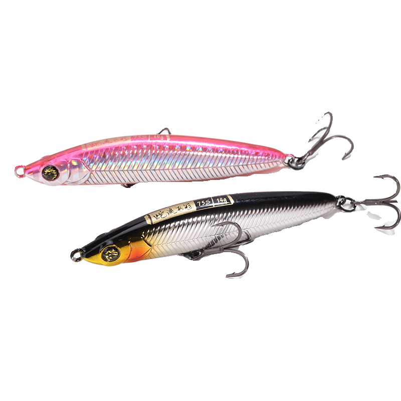 可浪蛇流飞冠路亚沉水铅笔远投缓沉颤摆下落钓翘嘴鲈鱼感鱼假饵,淘宝优惠券,粉丝福利购,淘宝优惠卷