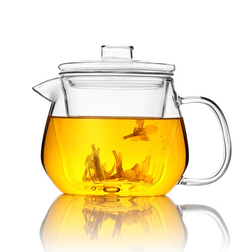 加厚耐热玻璃茶具套装三件式花茶壶带过滤花草功夫茶具水具花茶杯 - 图3