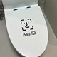 Butt recognition unlock toilet stickers fun funny cute decorative toilet seat creative personalized pattern sticker painting