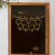 Glass sliding door wall stickers anti-collision decorative stickers