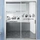 Glass door anti-collision decoration home sticker cartoon pattern