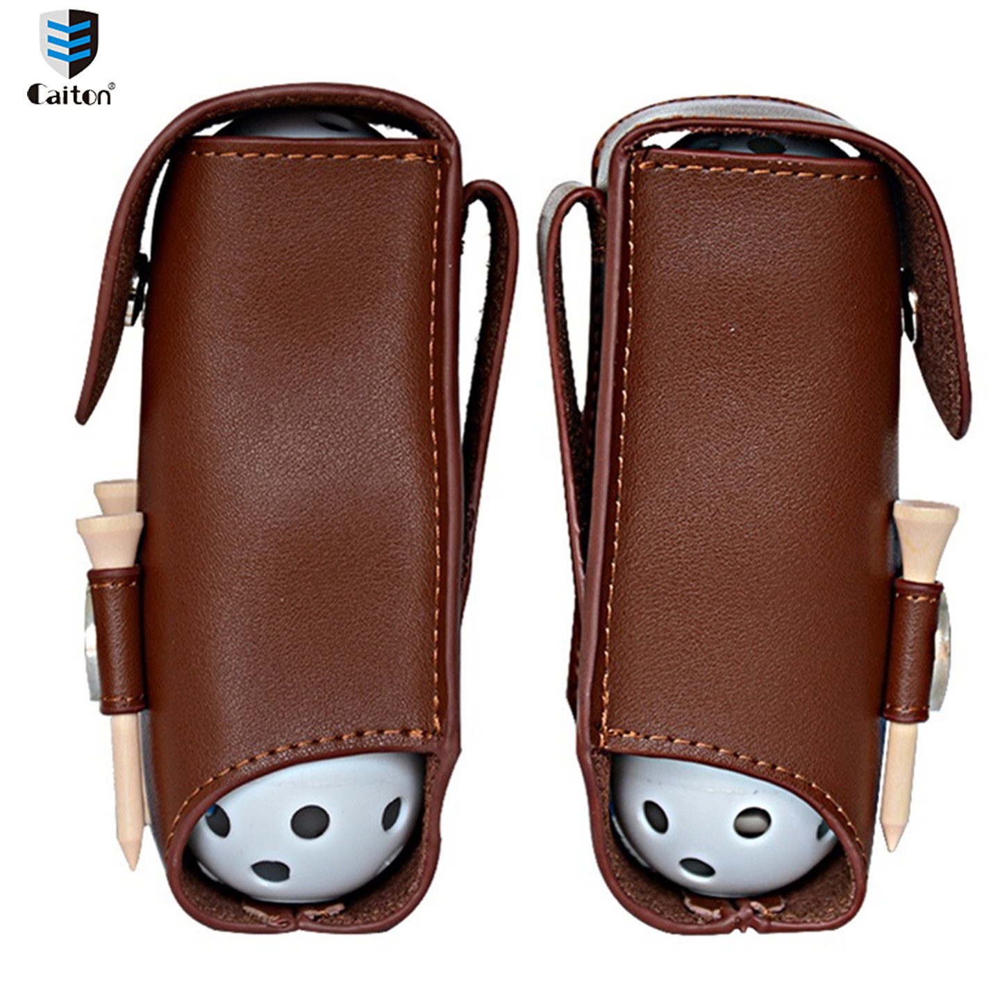 正品caiton高尔夫腰包男女真皮小球包球袋多功能用品配件工具包,淘宝优惠券,粉丝福利购,淘宝优惠卷