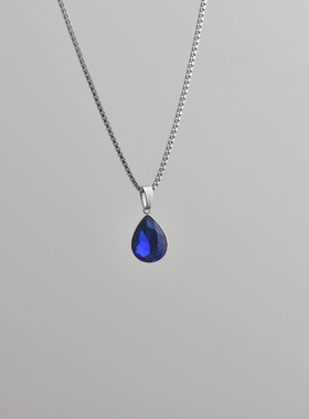 钛钢项链女高级设计感锁骨链