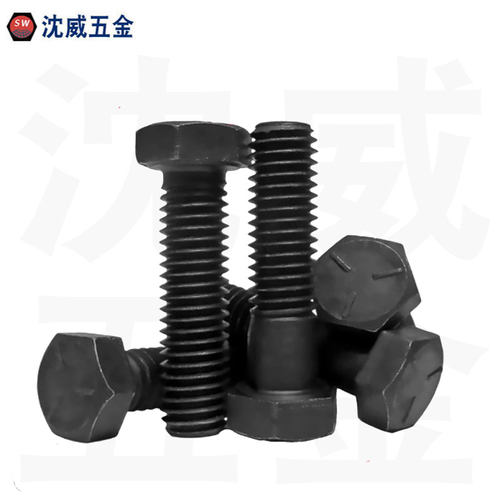 美制外六角UNC5级发黑螺丝英制美制六角头螺栓1/4 5/16 3/8-1-1/2 - 图1