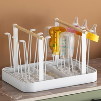 Milk bottle shelve drain table containing box washing tool drying baby special coveting baby drain cutlery box