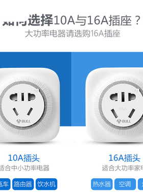 公牛机械式定时器定时开关