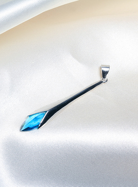 韩版时尚风银饰品生日礼物扭片链