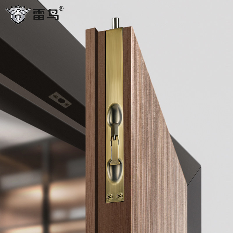 雷鸟插销门栓黑色青古天地插隐藏式暗插销防盗门双开门子母门锁扣,淘宝优惠券,粉丝福利购,淘宝优惠卷