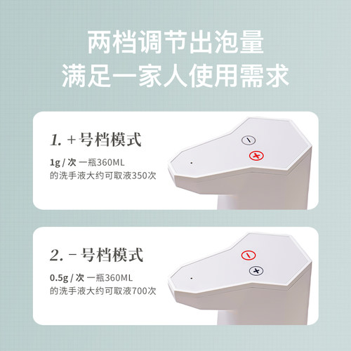 日本多利科dretec自动洗手液泡沫感应式家用洗手机专用电动起泡器 - 图0