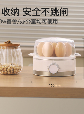 煮蛋器家用小型早餐煮蛋蒸煮一体