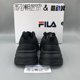 Fila LAVA black women's increased canvas casual shoes