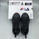 Fila LAVA black women's increased canvas casual shoes
