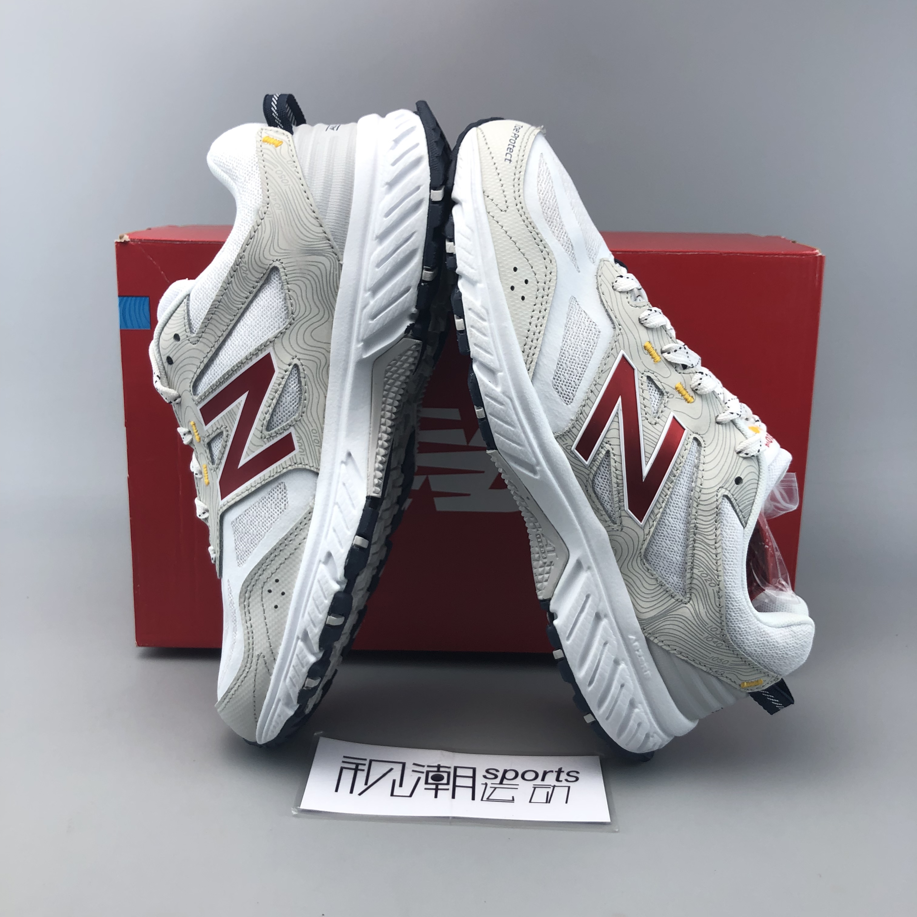 NewBalance NB510V4白红情侣复古缓震运动休闲跑步鞋MT510WR4 WB4-图0