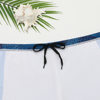 Yuteng men's swimming trunks three-point flat corner