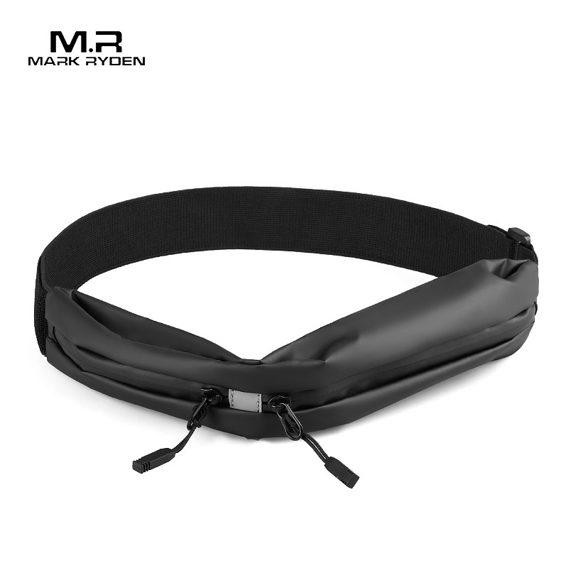 跑步超薄隐形手机多功能腰包小包包 马可莱登男士包袋