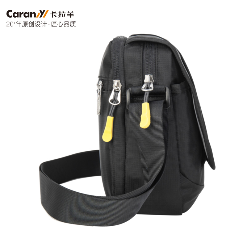 卡拉羊单肩包斜跨包休闲包韩版杨CX4008运动包男女休闲随身包 - 图1