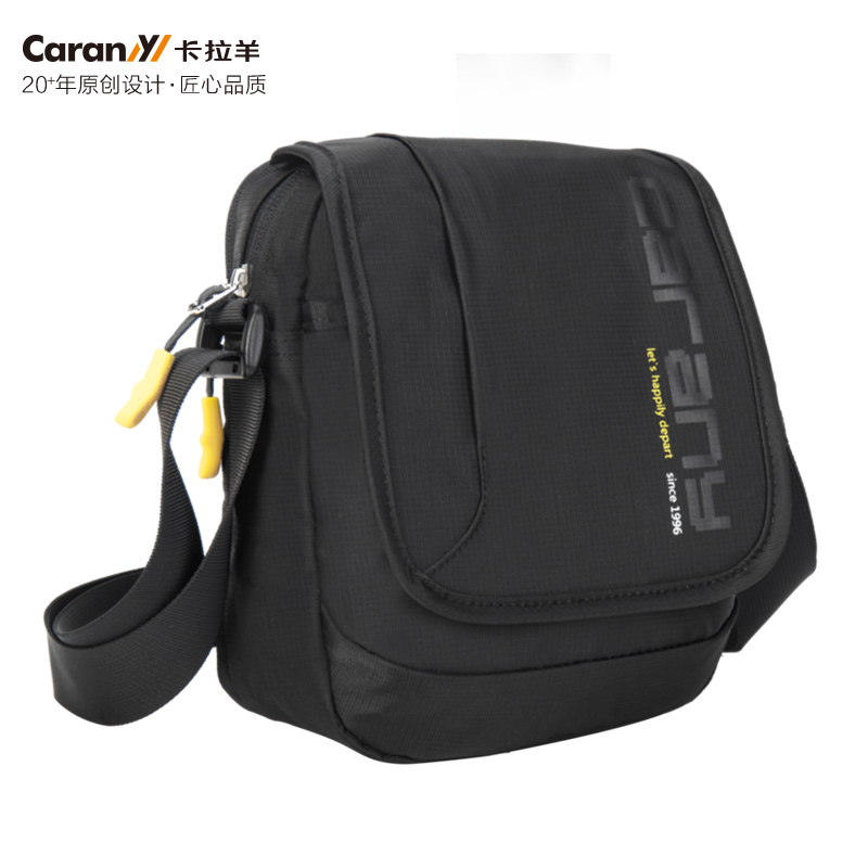 卡拉羊单肩包斜跨包休闲包韩版杨CX4008运动包男女休闲随身包 - 图3