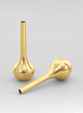 黄铜花瓶创意摆件迷你小号