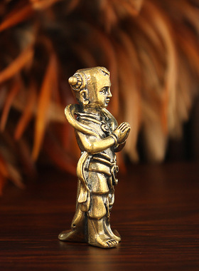 家用供奉客厅摆件善财童子神像