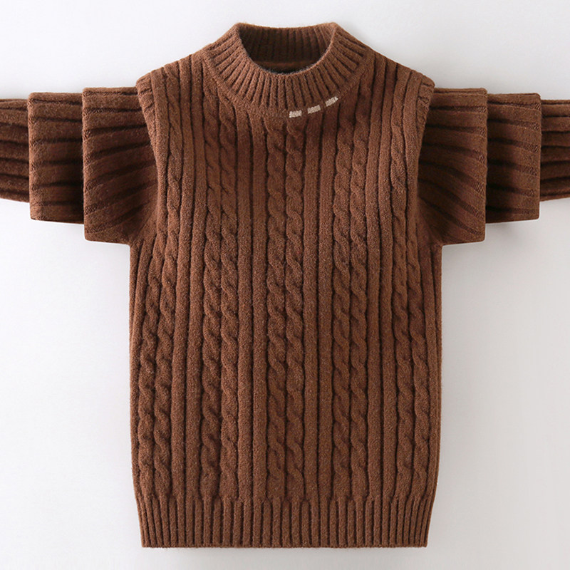 男童毛衣秋冬2025新款儿童半高领加厚针织衫中大童加绒打底毛线衣,淘宝优惠券,粉丝福利购,淘宝优惠卷