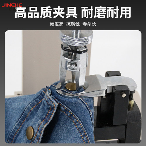 HBJ艾德堡纽扣拉力测试仪器推拉力送夹具服装帽子裤子纽扣试验机 - 图0