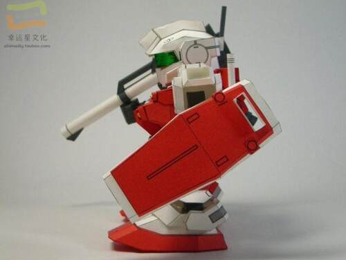 SD高达系列RGM-79C_Powered_GM3d纸模型DIY手工 - 图1