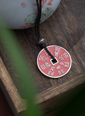 925银吊坠山gui花钱吊坠雷火SHAgui钱