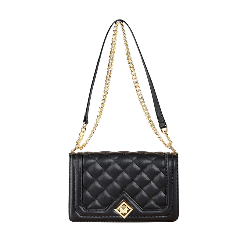 梦特娇真皮2020新款潮夏单肩链条包 华浩翰箱包女士包袋