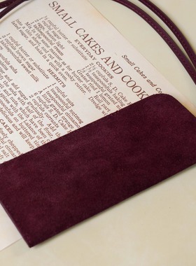 ins小众网红时髦真皮挂绳项链