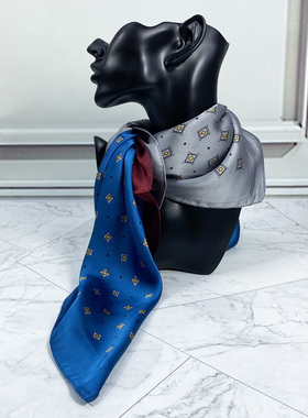 样板房衣帽间饰品衣帽间衣柜陈列小丝巾百搭方巾模特装饰品摆件