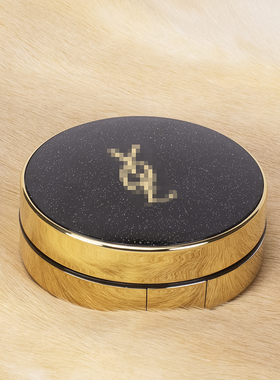 【兔毛饰品组】样板间衣帽间主卧轻奢耳饰气垫手包摆件金色包包