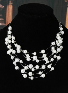 现代轻奢样板房衣帽间女主卧室梳妆台装饰品摆件项链耳环托盘套装