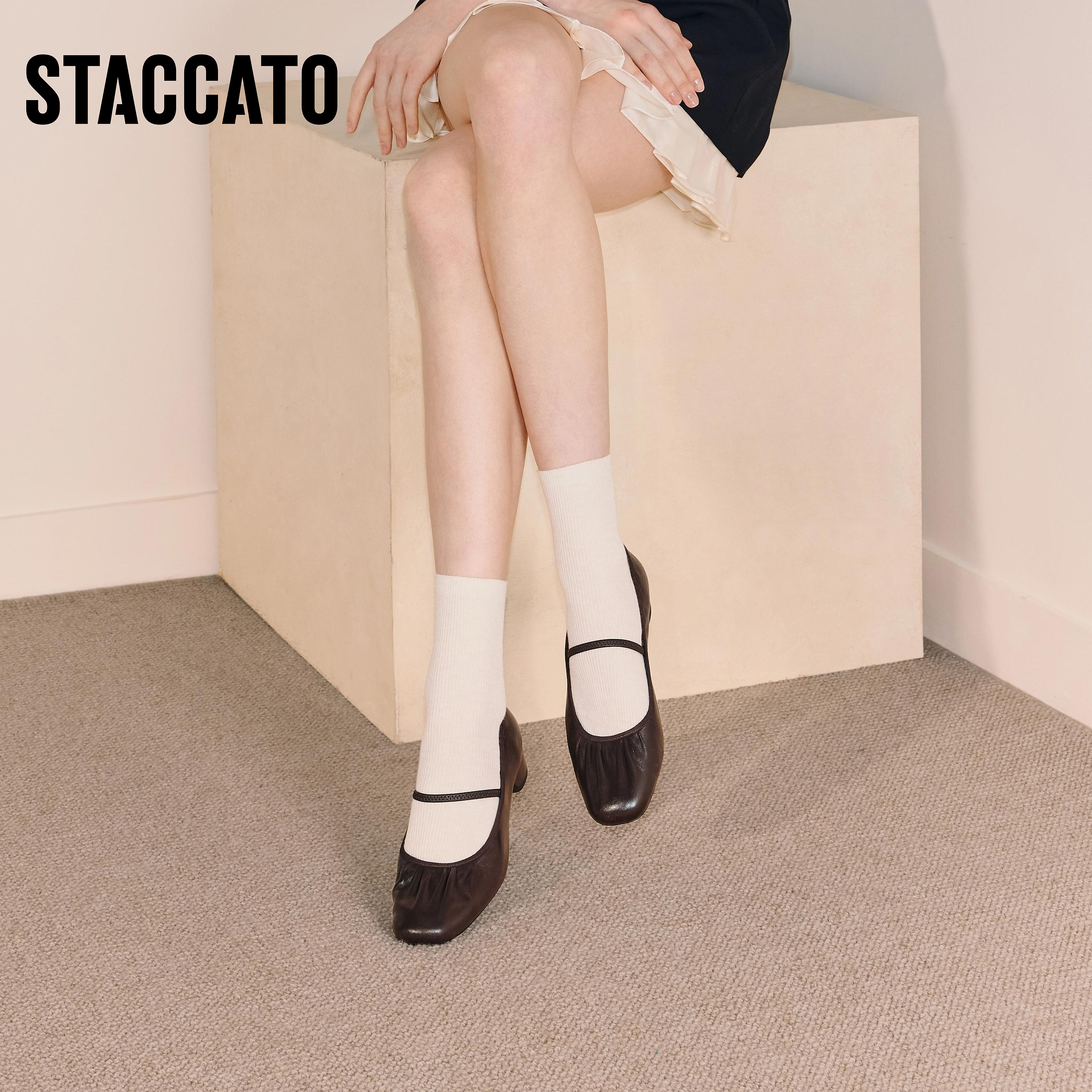 思加图新款东京诗集玛丽珍鞋法式复古浅口鞋单鞋女鞋EGS05CQ5,淘宝优惠券,粉丝福利购,淘宝优惠卷