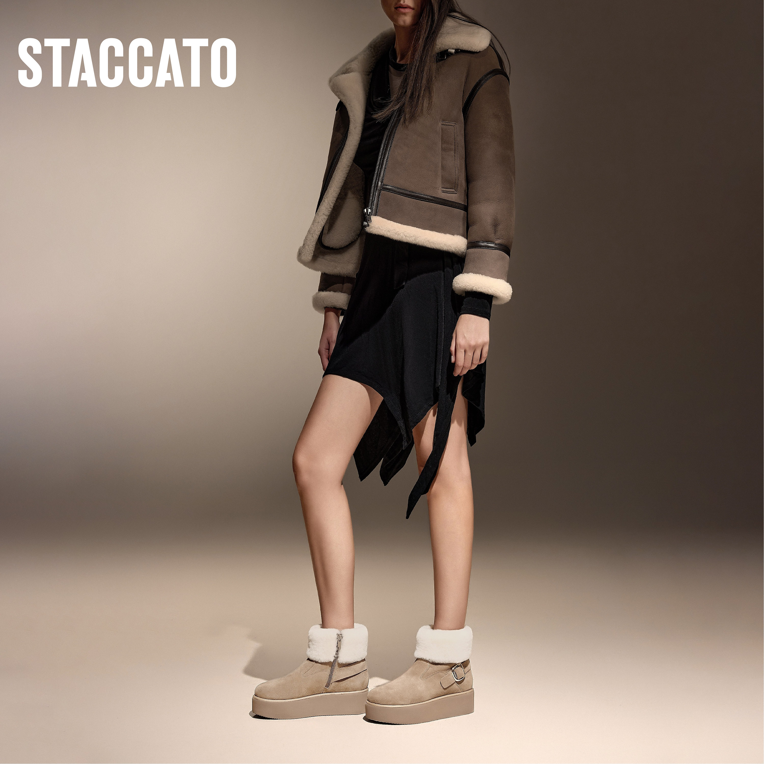 思加图新款雪顶可可保暖加绒雪地靴短靴厚底女靴EAM01DD4,淘宝优惠券,粉丝福利购,淘宝优惠卷