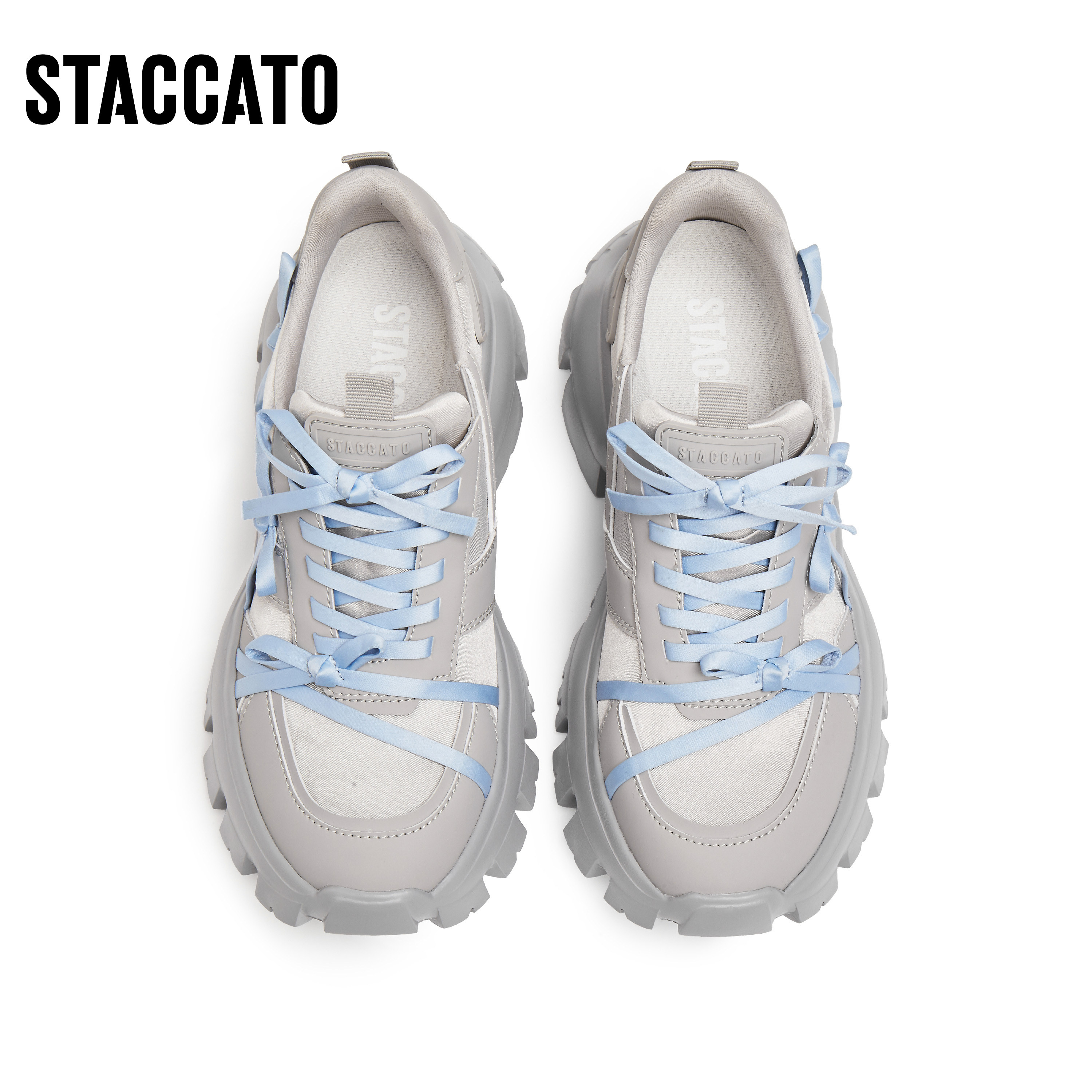 思加图新款蝴蝶甜心老爹鞋厚底增高运动休闲鞋女鞋ECE90CM5,淘宝优惠券,粉丝福利购,淘宝优惠卷