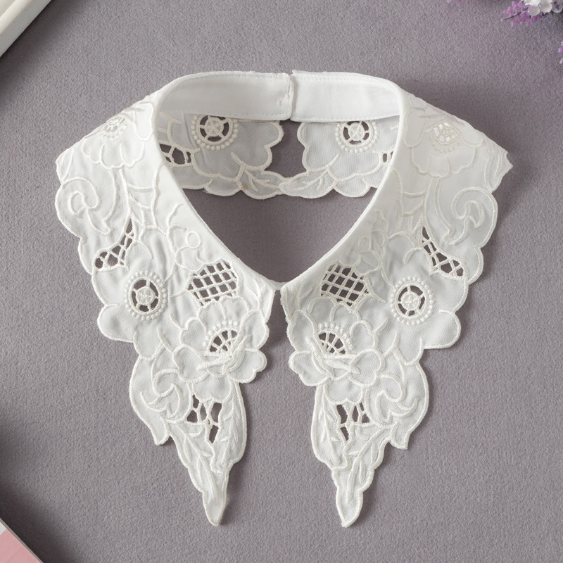 春夏配裙领口装饰衣领镂空披肩假领百搭假衣领减龄娃娃领单独衣领,淘宝优惠券,粉丝福利购,淘宝优惠卷