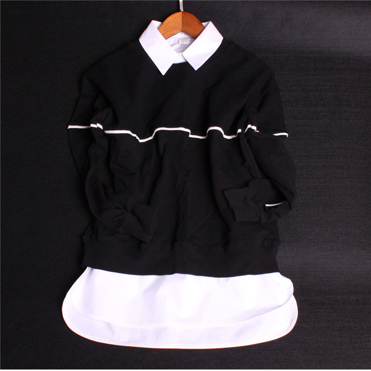 春秋上衣内搭叠穿打底衬衫文艺女装棉背心翻领大码白色衬衣打底衫,淘宝优惠券,粉丝福利购,淘宝优惠卷