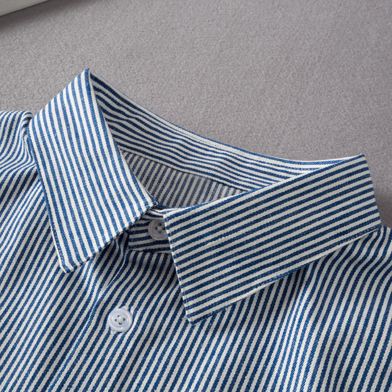 百搭条纹装饰假领子女衬衫领毛衣卫衣装饰领内搭假衣领尖领圆领子 - 图2