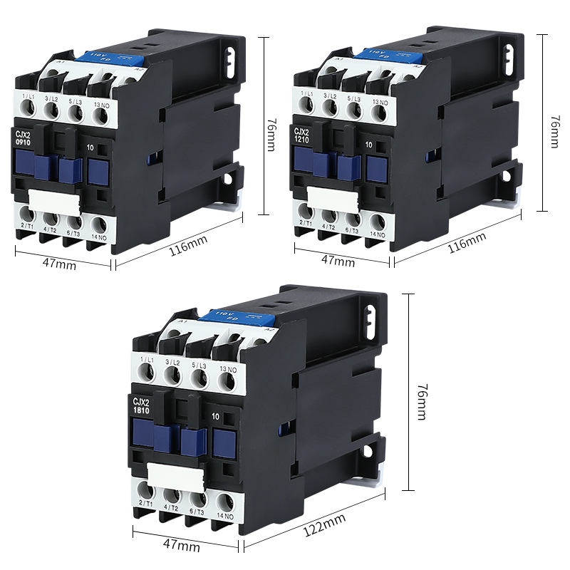 CJX2-1210Z 0910Z 1810Z 2510Z 3210Z 6511Z直流接触器 DC12V 24V-图0