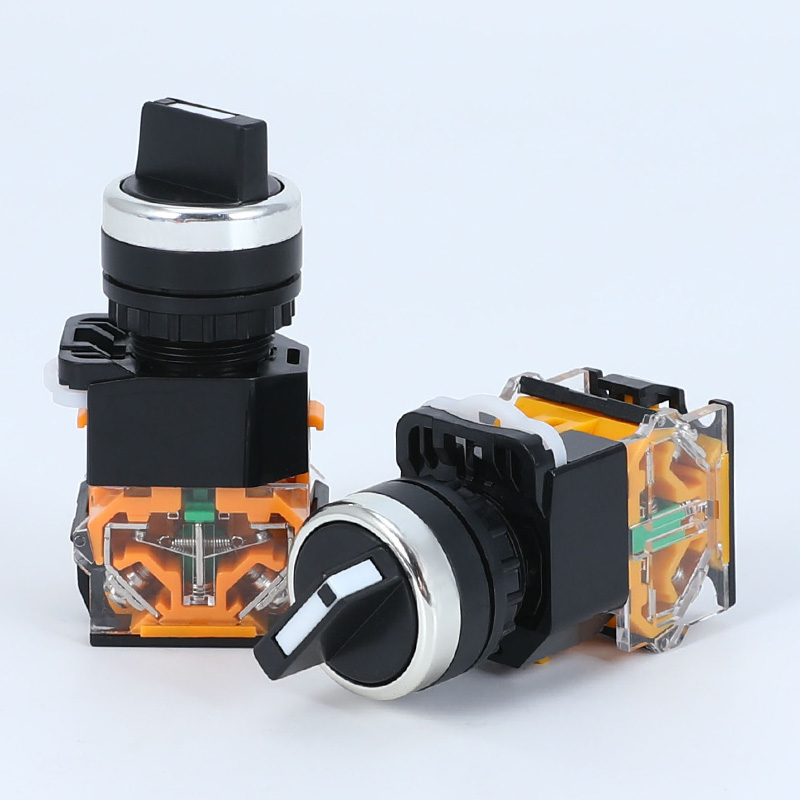 厂家直销LA38-11X2 20X3转换开关2档3档旋钮开关开孔22MM旋转按钮,淘宝优惠券,粉丝福利购,淘宝优惠卷