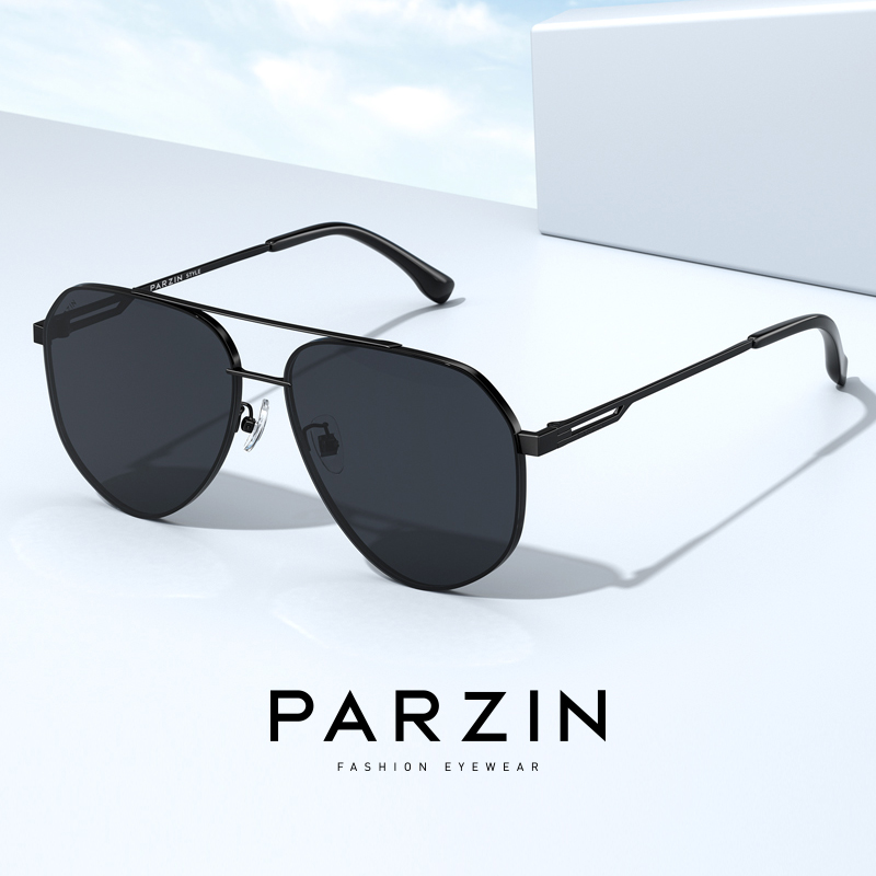 帕森偏光男双梁飞行开车防晒太阳镜 帕森太阳眼镜