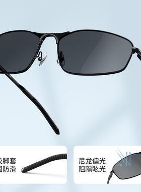 帕森运动太阳镜男2026年新品潮搭曲面镜户外防风防晒墨镜PZ91537