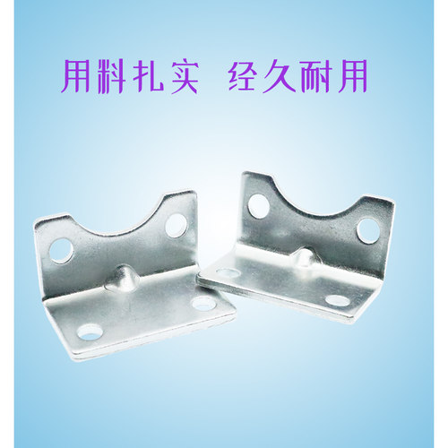 标准气缸脚架LB32 LB40 LB50 LB63 LB80 LB100 LB125气缸安装附件 - 图2
