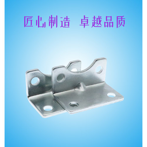 标准气缸脚架LB32 LB40 LB50 LB63 LB80 LB100 LB125气缸安装附件 - 图3