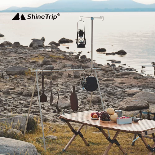 Дорожная складная портативная универсальная металлическая угловая рама для кемпинга, алюминиевый сплав