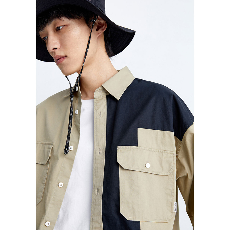  太平鸟男装衬衫